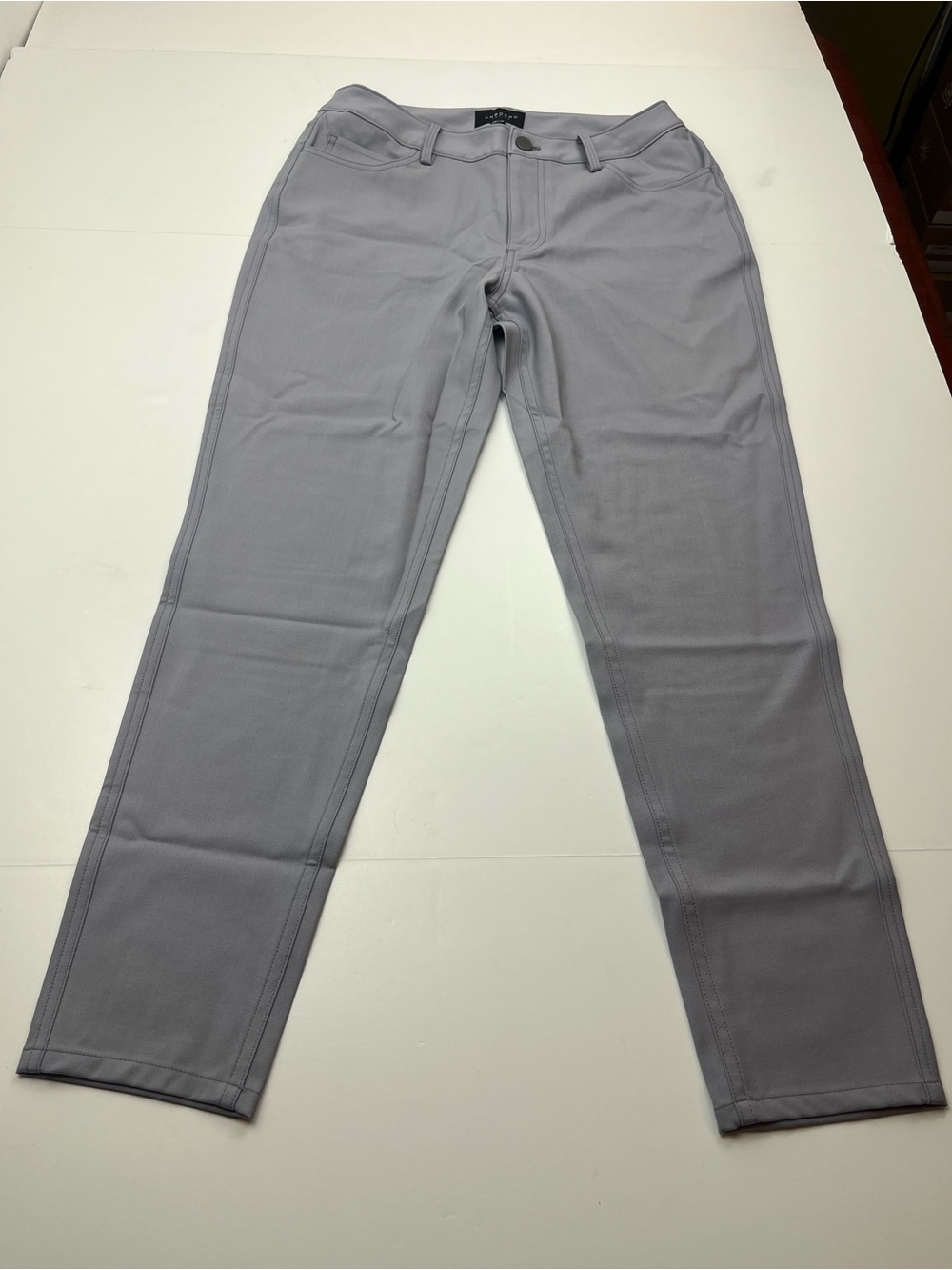 Unbound Merino Women's Slim Merino Travel Pants Stone Grey Gray 28 x 28 Stretch